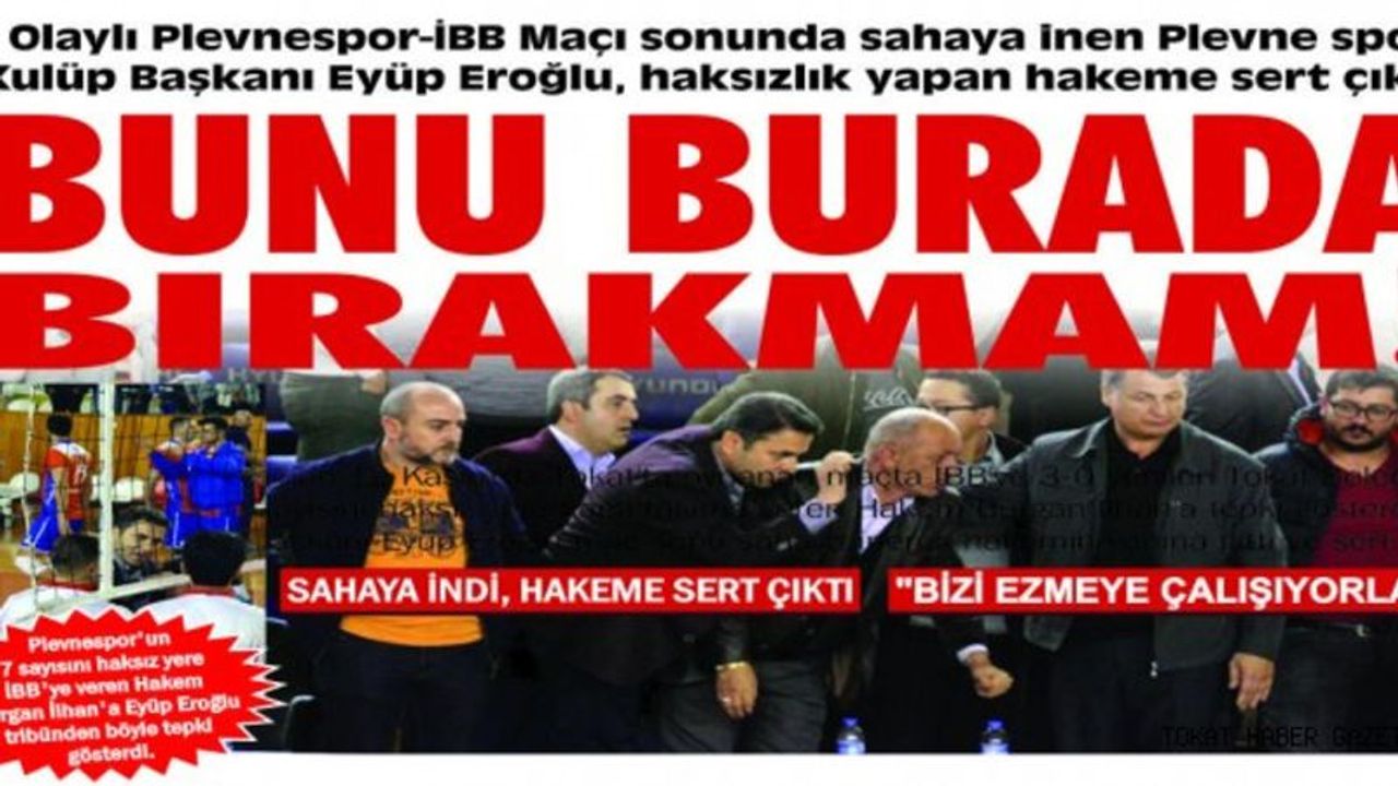 BUNU BURADA BIRAKMAM