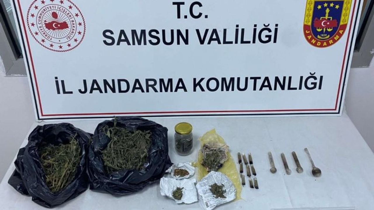 Samsun'da uyuşturucu operasyonunda 1 zanlı yakalandı