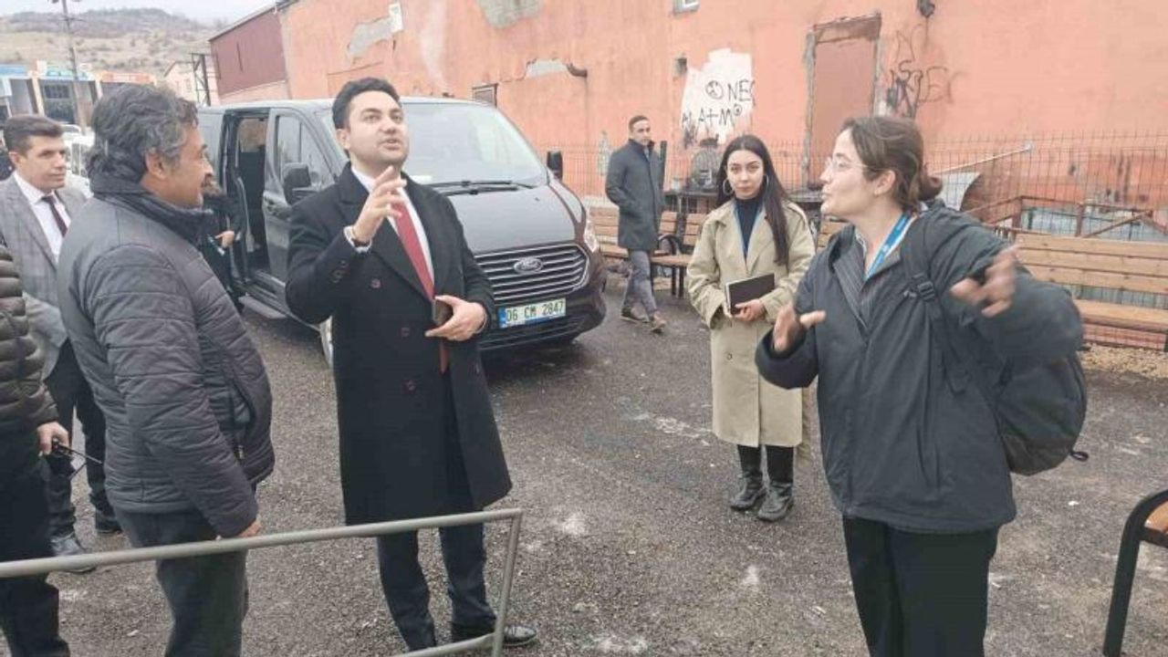 Gölbaşı'nda Tokat Konteyner Kent Kuruldu