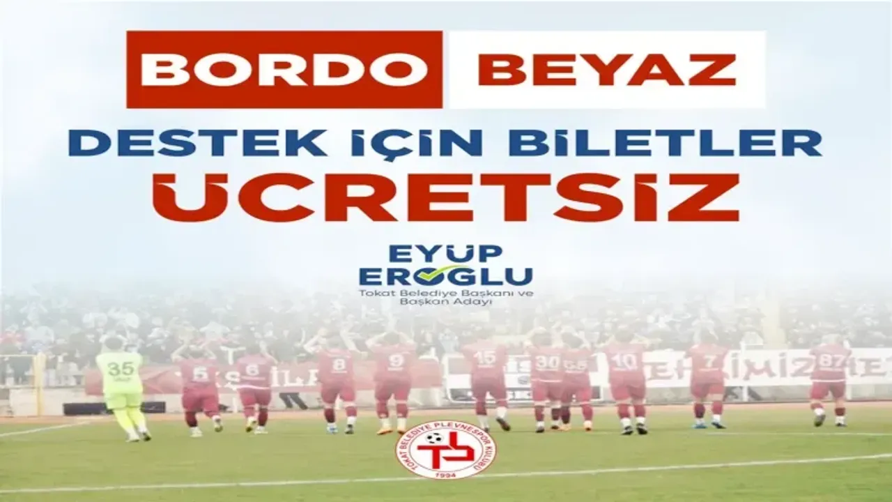 Bugün Destek için Herkes Maça! Üstelik Ücretsiz...