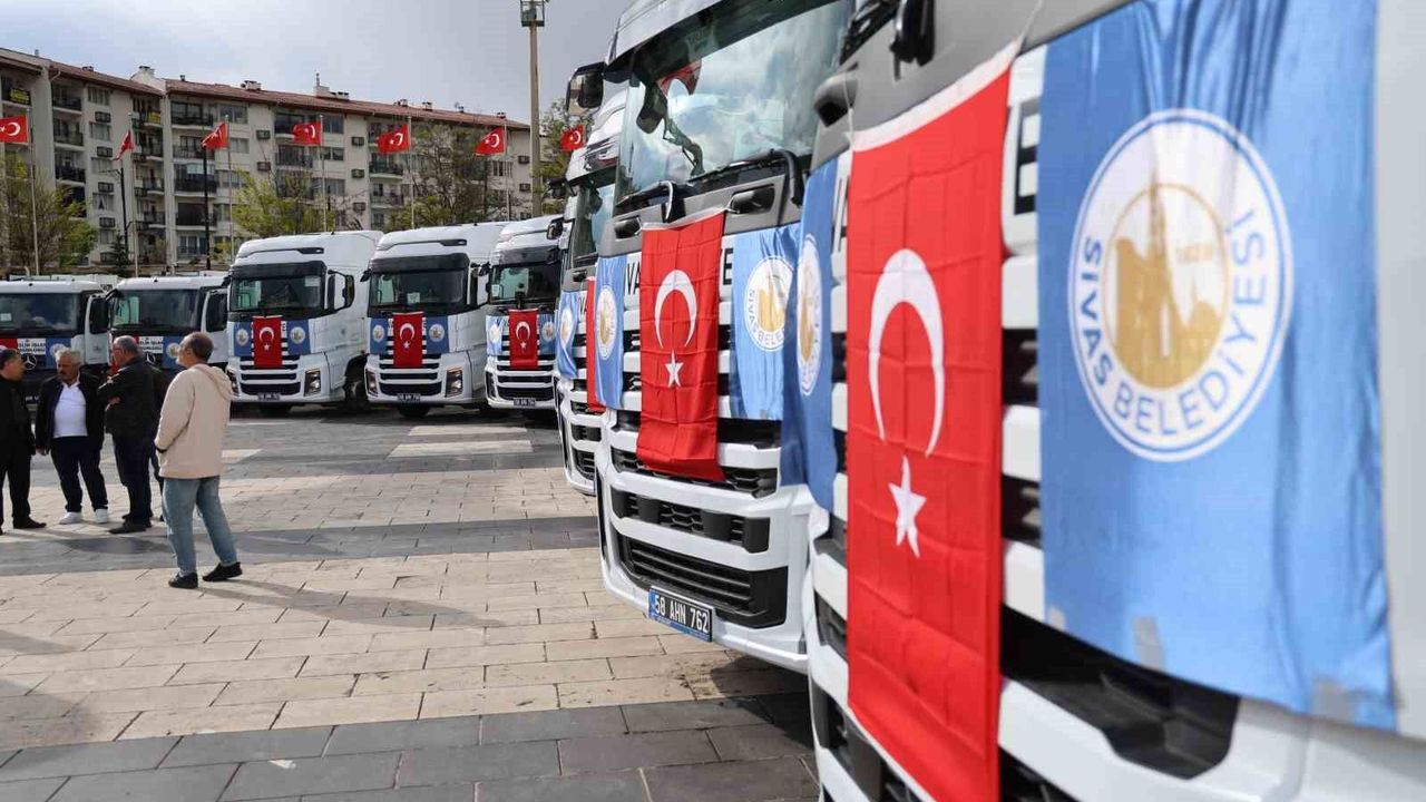 Tokat'ın komşusu 509 milyon TL'lik 110 yeni aracı filosuna kattı