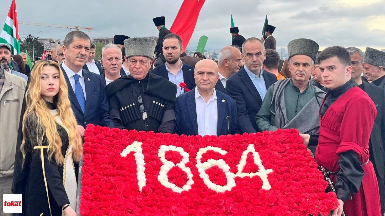 Çerkes Soykırımı 162 Yıl Sonra Tokatlı Vekil Arslan'ın Katılımı ile Samsun'da Anıldı