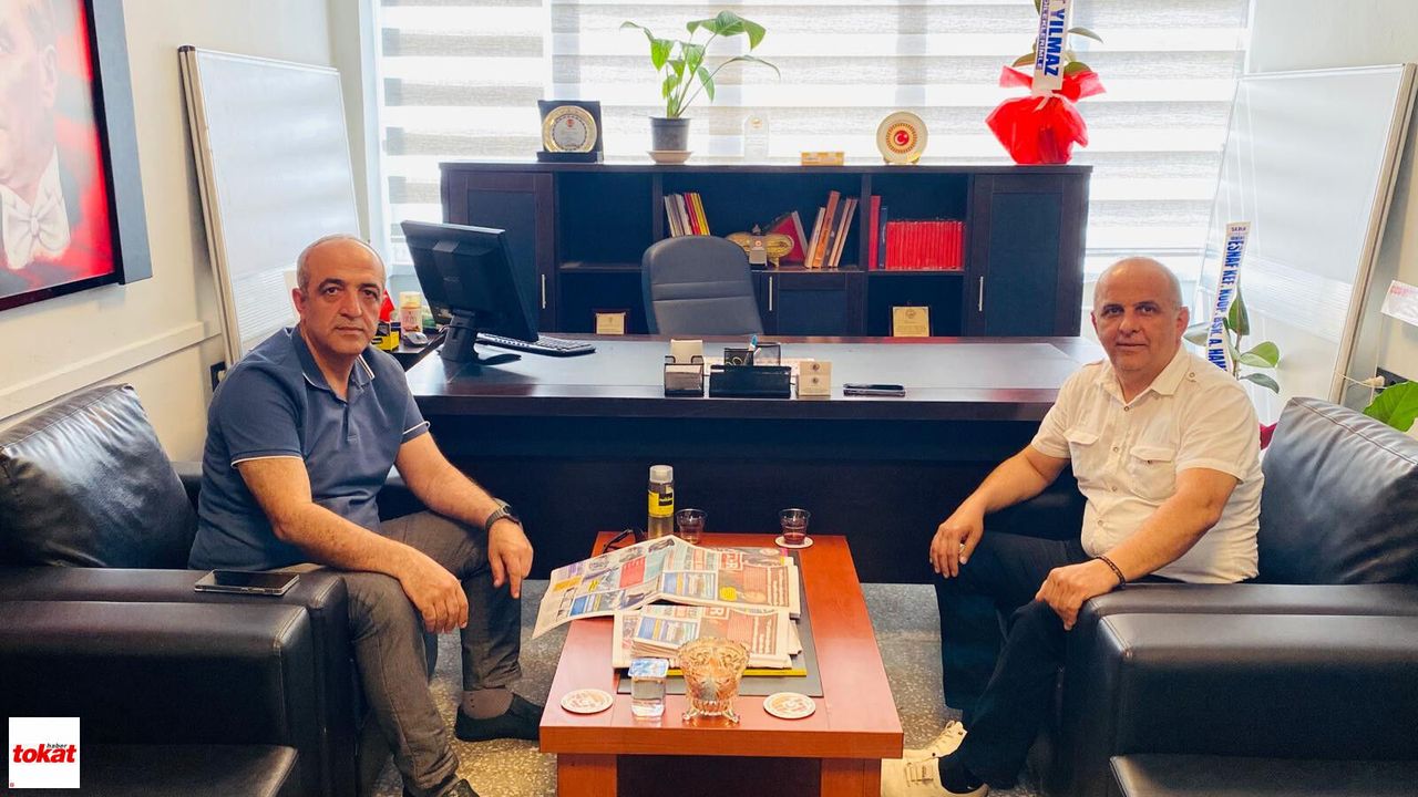 Şaban Ceylan'dan Tokat Basın Konseyi'ne Ziyaret