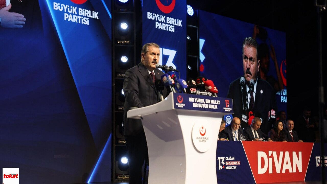 BBP'de Mustafa Destici Yeniden Seçildi