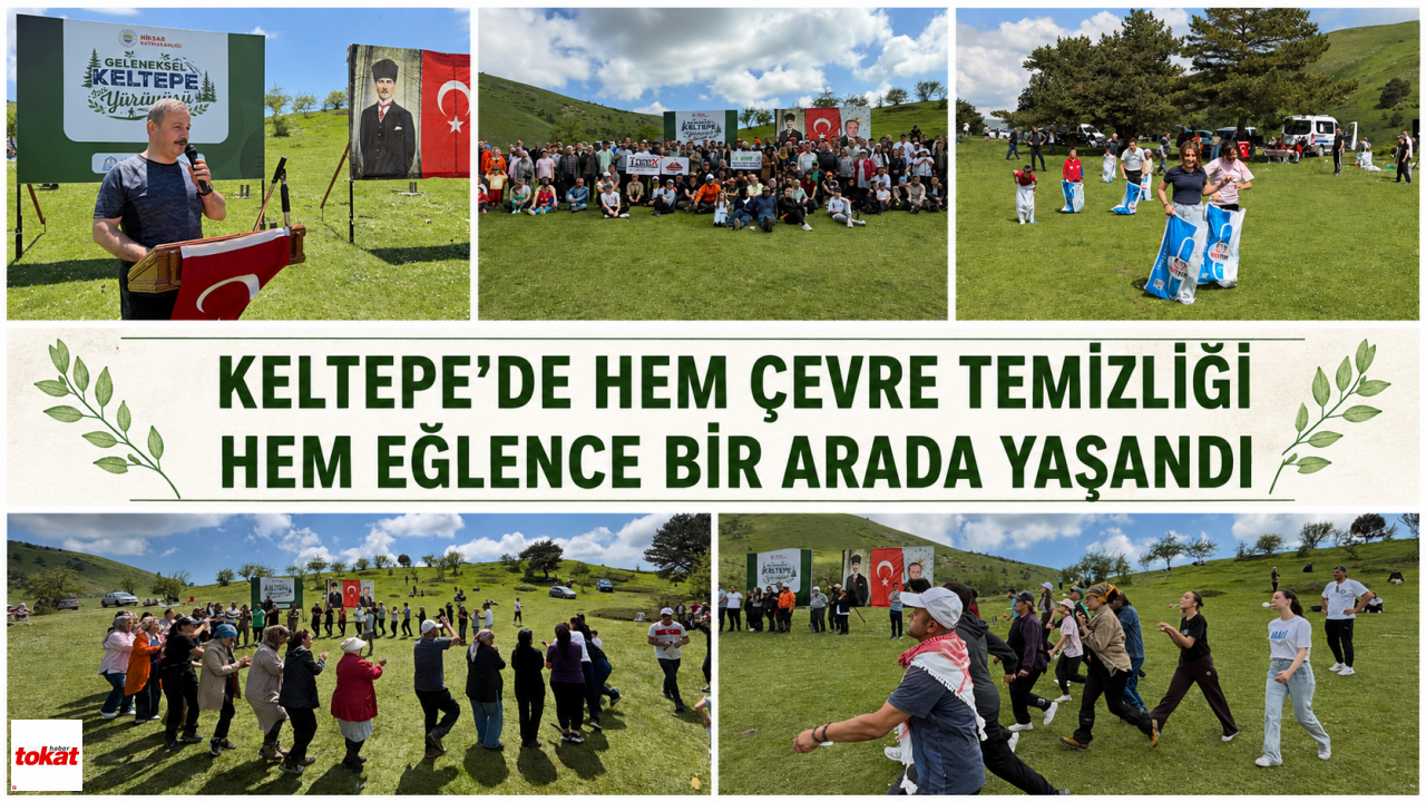 Keltepe’de Hem Çevre Temizliği Hem Eğlence Bir Arada Yaşandı