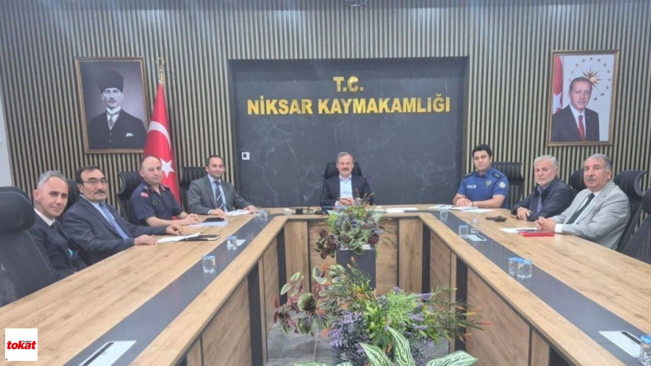 Niksar’da ÖSYM Koordinasyon Kurulu Toplantısı Yapı