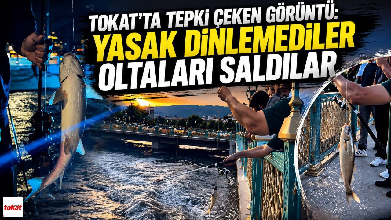 Tokat'ta tepki çeken görüntü: Yasak dinlemediler o