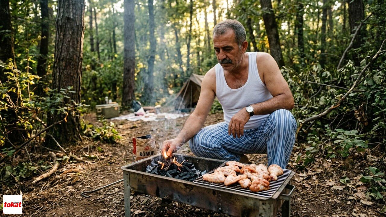 Yoksulun mangal keyfine limon sıkıldı: Bir buçuk a