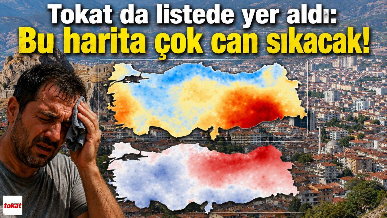 Tokat da listede yer aldı: Bu harita çok can sıkacak!
