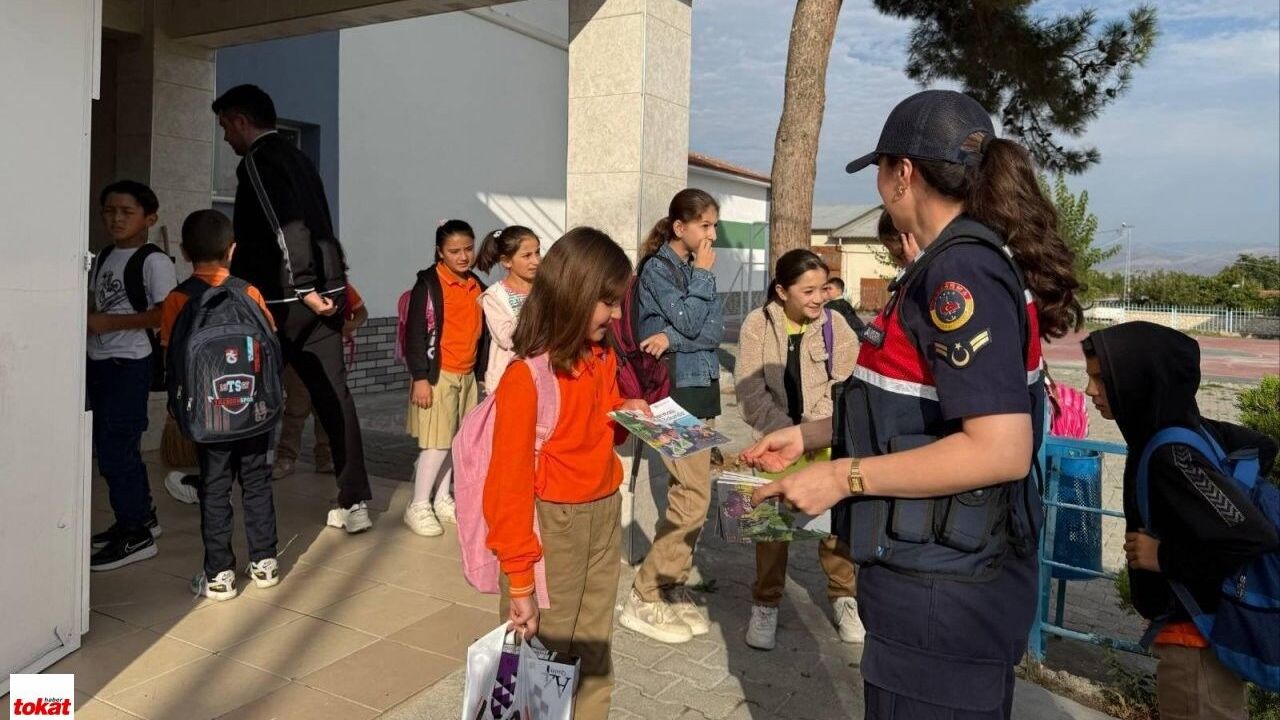 Tokat’ta jandarmadan okul servislerine sıkı denetim