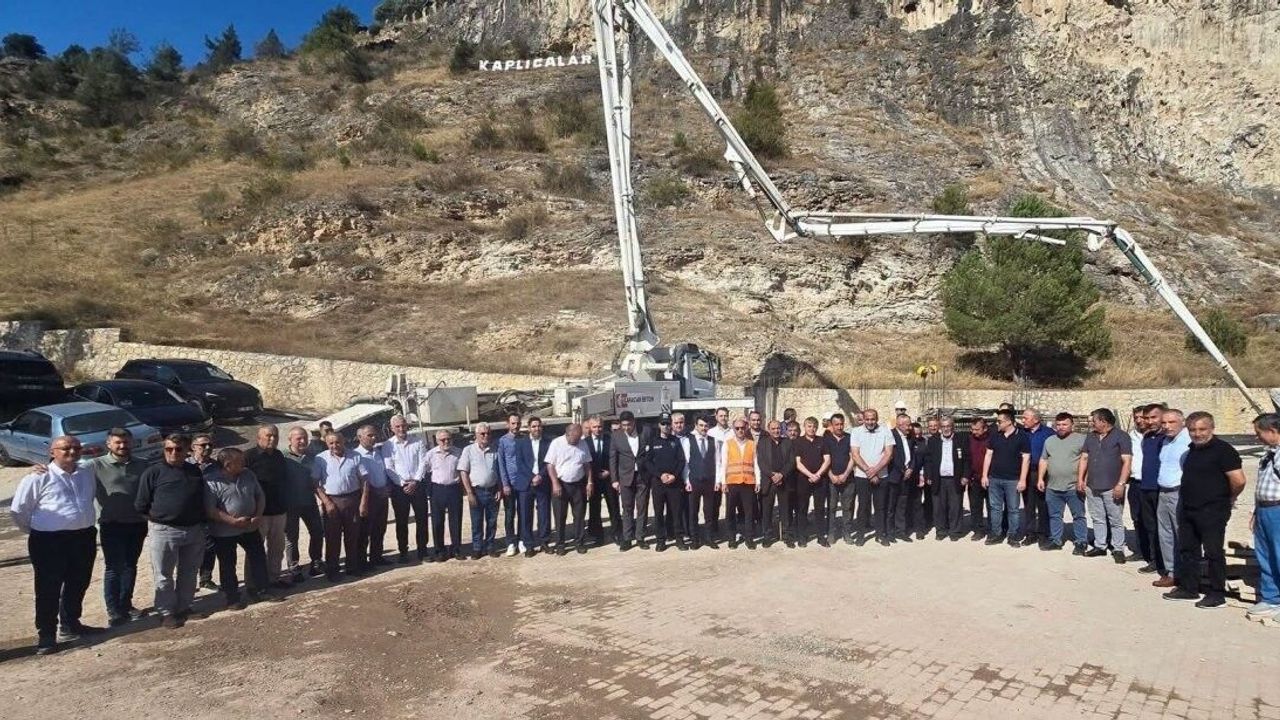 Reşadiye’de Kaplıca Travertenleri Projesinin Temeli Atıldı