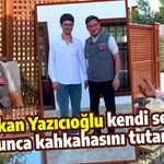 Başkan Yazıcıoğlu kendi sesini duyunca kahkahasını tutamadı