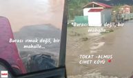 “Burası Irmak Değil Mahalle!” Cihet Köyü’nde Şaşırtan Görüntüler
