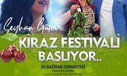 Zile Geleneksel Kiraz Festivali başlıyor