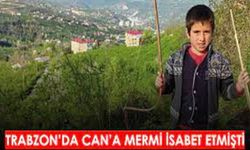 Trabzon’da başına "yorgun mermi" isabet eden çocuk toprağa verildi!