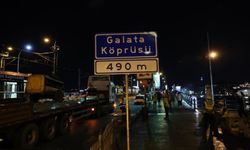 İSTANBUL - Galata Köprüsü'nde yenileme çalışmasının ilk etabı bu gece başlayacak