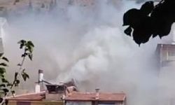 Tokat'ta korkutan yangın...Dumanlar kent merkezinden görüldü