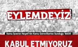 Şaban Ceylan "Eylemdeyiz" dedi