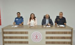Gümüşhacıköy'de muhtarlar toplantısı yapıldı