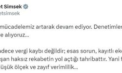 Bakan Şimşek: “Denetimlerde yapay zekayı devreye alıyoruz”