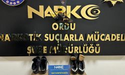 Ordu'da ayakkabı tabanlarına sakladıkları uyuşturucuyla yakalanan 2 şüpheli tutuklandı
