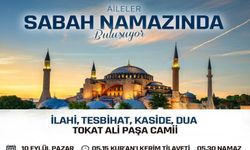 Tokatlılar sabah namazında buluştu