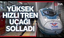 Yüksek Hızlı Tren uçağı solladı