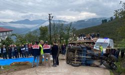 Ordu'da tarım aracının devrilmesi sonucu bir kadın hayatını kaybetti