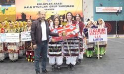 Samsun'da Halk Oyunları Kulüpler Arası Grup Yarışması yapıldı