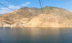 Yusufeli Belediye Başkanı Eyüp Aytekin, zipline yaparken mahsur kaldı