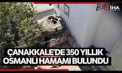 Kemer köyünde 350 yıllık Osmanlı Hamamı bulundu