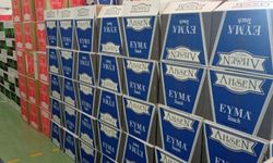Bolu'da tırın dorsesinde 11 milyon 560 bin adet boş makaron ele geçirildi