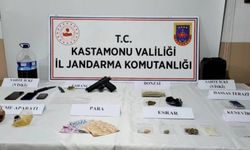 Kastamonu'da uyuşturucu operasyonunda yakalanan zanlı tutuklandı