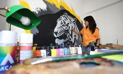 Grafitiyle mekanlar renkleniyor