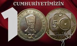 Cumhuriyet'in 100. Yılına Özel Madeni 5 Türk Lirası