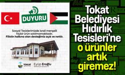 Tokat Belediyesi Hıdırlık Tesisleri'ne o ürünler artık giremez!