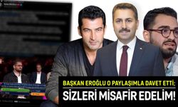 Başkan Eroğlu, Kenan İmirzalıoğlu'nu ve Eyüp İşler'i Tokat'a davet etti