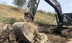 Gökal Belediyesi’nden yol çalışması