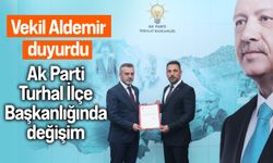 Ak Parti Turhal İlçe Başkanlığında değişim