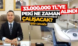 Tokat'a PET/CT cihazı alındı, nükleer tıp uzmanı bekleniyor