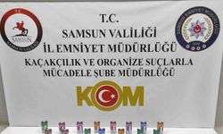 Samsun’da gümrük kaçağı elektronik sigara ele geçirildi