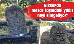 Niksar'da mezar taşındaki yıldız neyi simgeliyor?