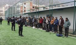 Amasya'da tır dorsesinde 61 düzensiz göçmen yakalandı