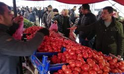 Tokat'ta vatandaşların birçoğu "pazar" yerini tercih etti