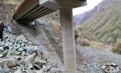 Ordu'da heyelan nedeniyle kapalı Karadeniz-Akdeniz yolundaki çalışmalarda sona gelindi