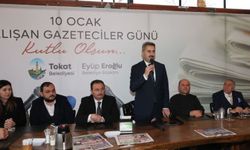 Tokat Belediye Başkanı Eroğlu, gazetecilerle bir araya geldi