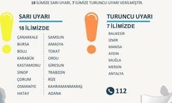 Tokat'ta Hava Durumu Alarmı;Turuncu ve Sarı Kod Uyarısı