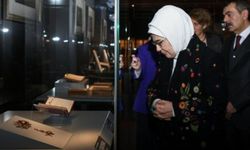 Emine Erdoğan'dan 'Maarif' sergisine ziyaret