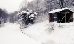 Amasya'nın yüksek kesimlerinde kar etkili oldu