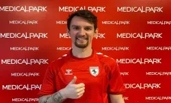 Samsunspor'un yeni transferi Benito Dirk Raman Medıcal Park Samsun Hastanesinde kontrolden geçti